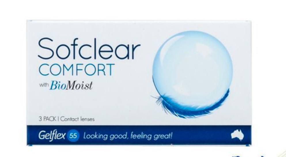 Sofclear Comfort линзы  ежемесячные пара