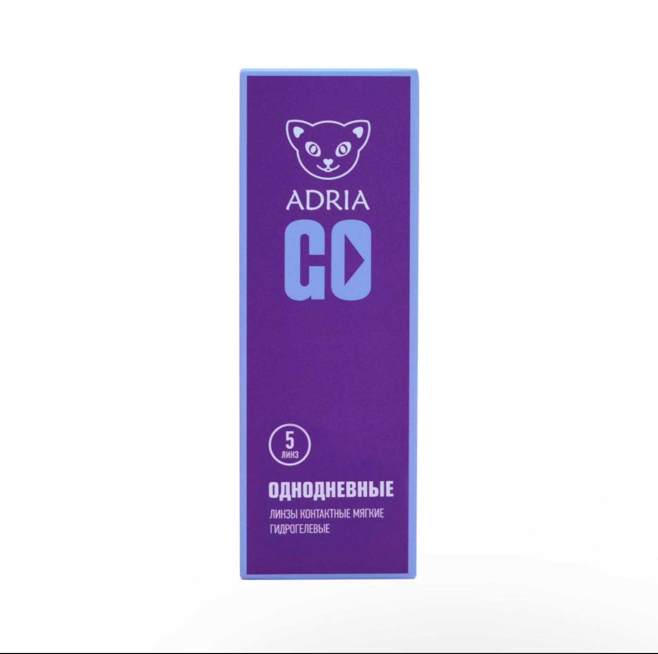 Adria GO линзы контактные мягкие 5 шт