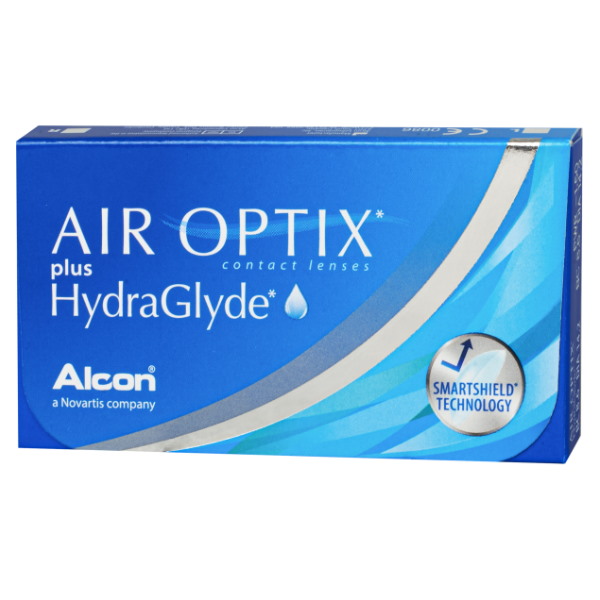 Air Optix Plus HydraGlyde (3 линзы)