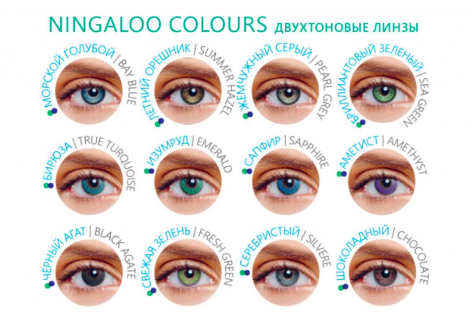 Ningaloo  линзы цветные 